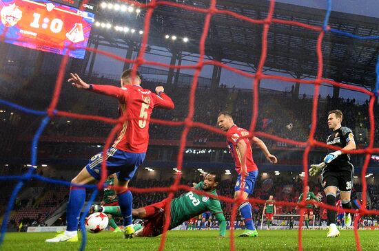 Russian Football Premier League. CSKA vs. Lokomotiv