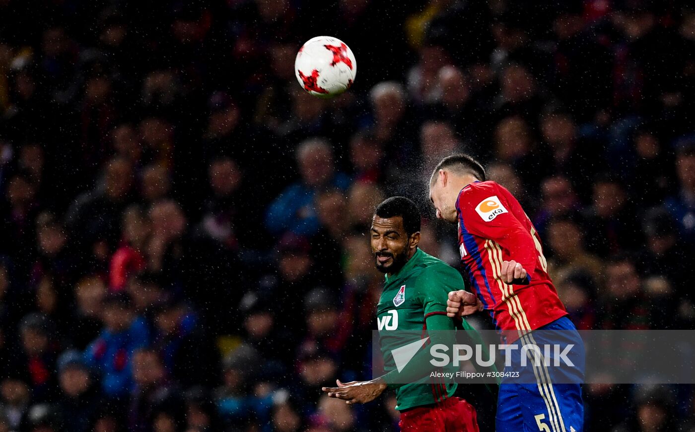 Russian Football Premier League. CSKA vs. Lokomotiv