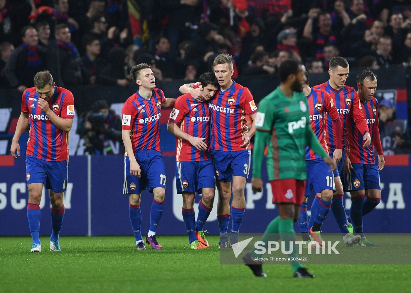 Russian Football Premier League. CSKA vs. Lokomotiv