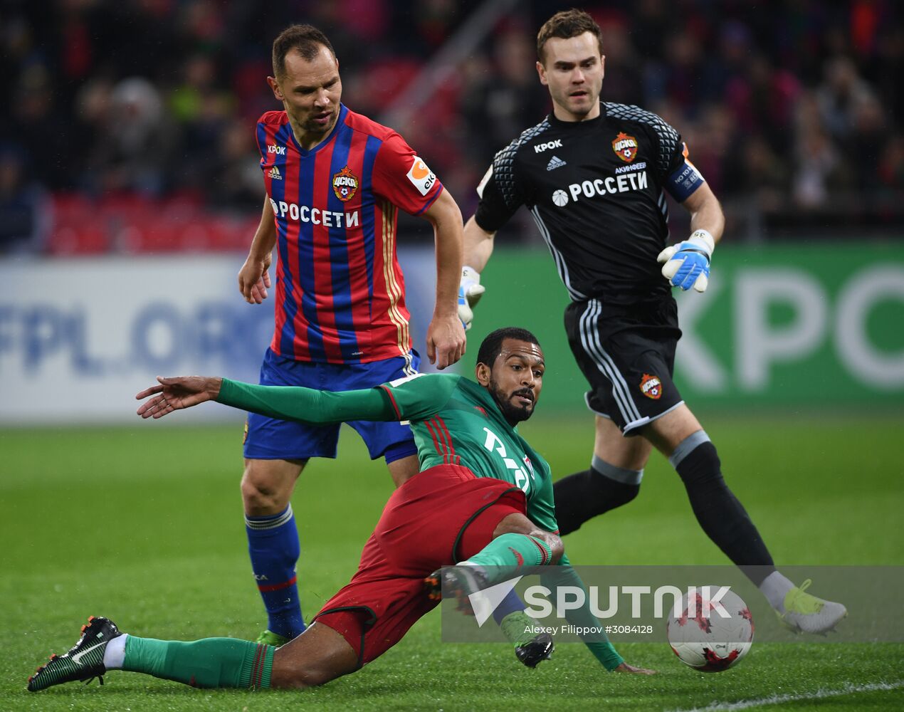 Russian Football Premier League. CSKA vs. Lokomotiv