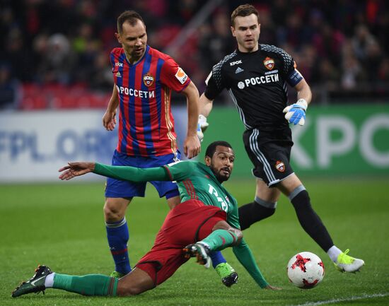 Russian Football Premier League. CSKA vs. Lokomotiv