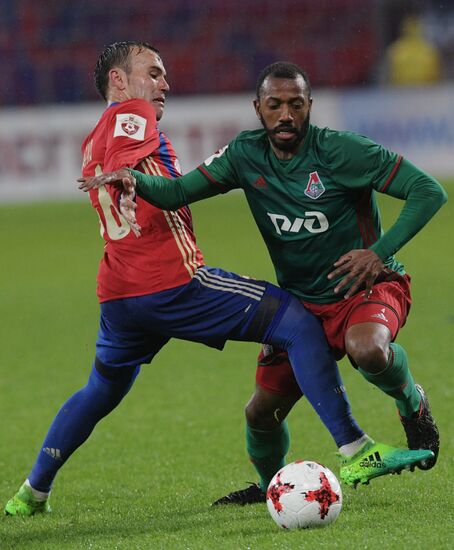 Russian Football Premier League. CSKA vs. Lokomotiv