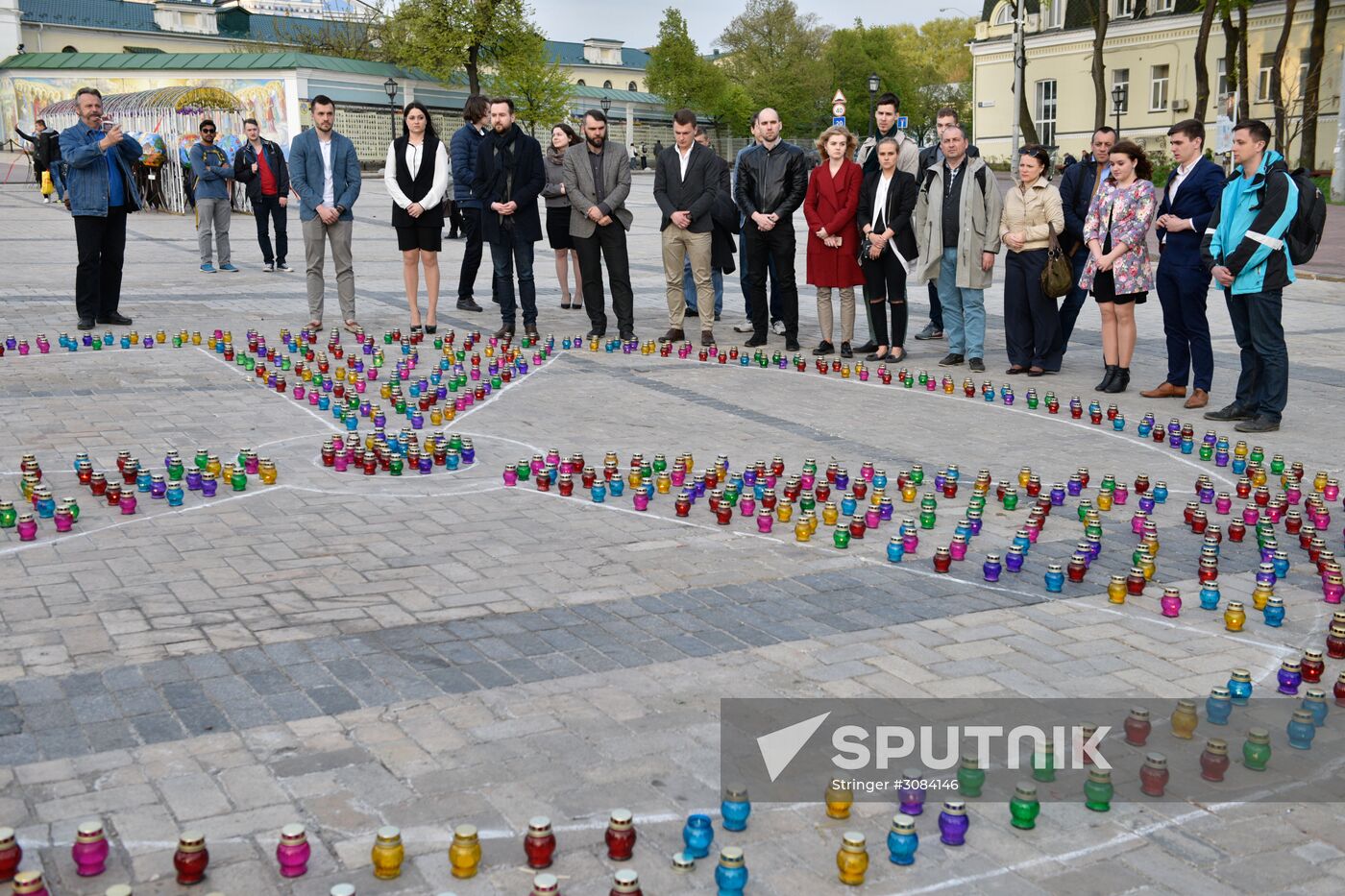 Chernobyl disaster memorial campaign held in Kiev