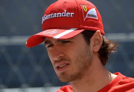 Preparations for Russian leg of Formula One World Championship circuit racing series