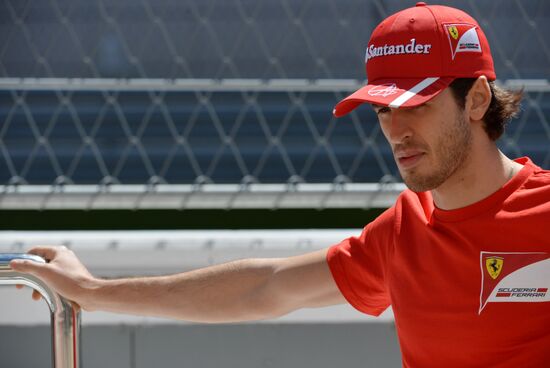 Preparations for Russian leg of Formula One World Championship circuit racing series