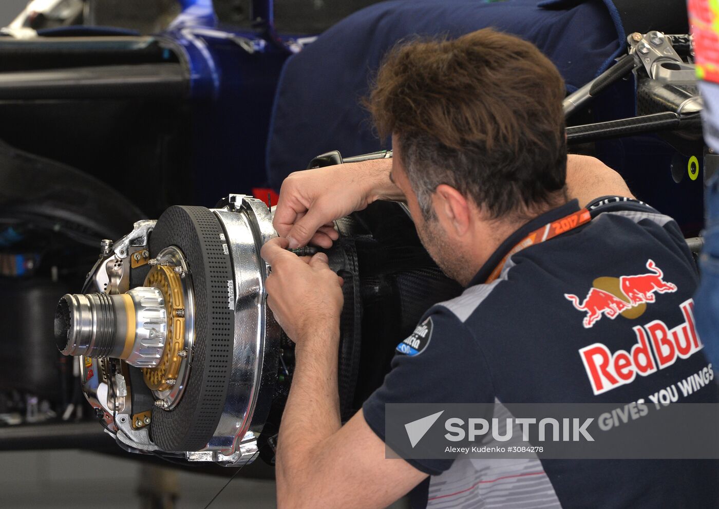 Preparations for Russian leg of Formula One World Championship circuit racing series