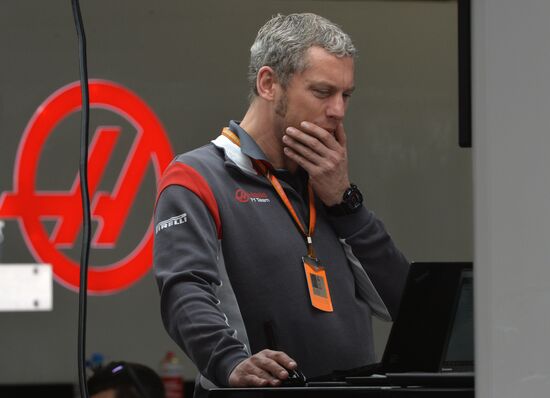 Preparations for Russian leg of Formula One World Championship circuit racing series