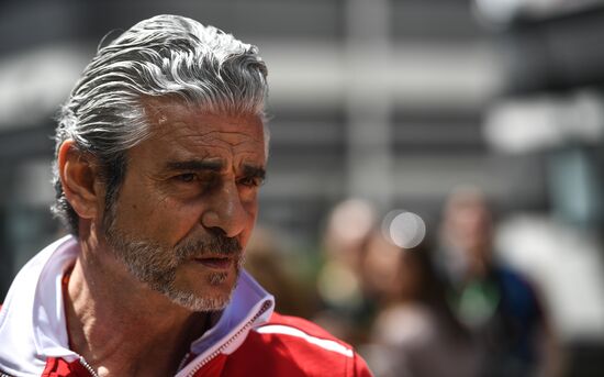 Preparations for Russian stage of Formula 1