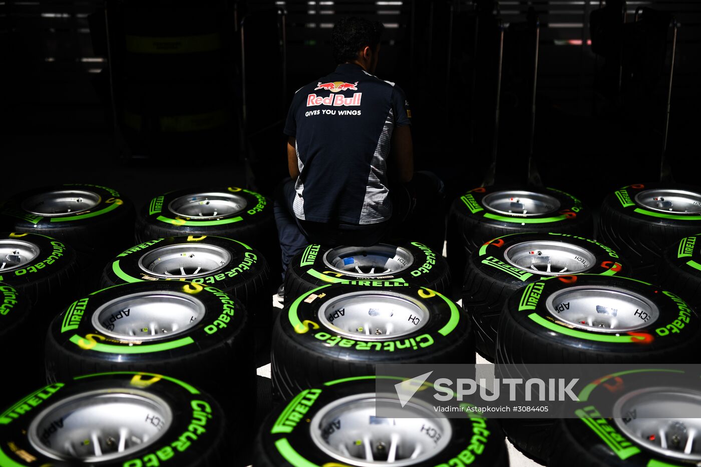 Preparations for Russian leg of Formula One World Championship circuit racing series