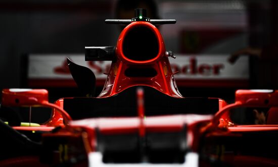 Preparations for Russian leg of Formula One World Championship circuit racing series