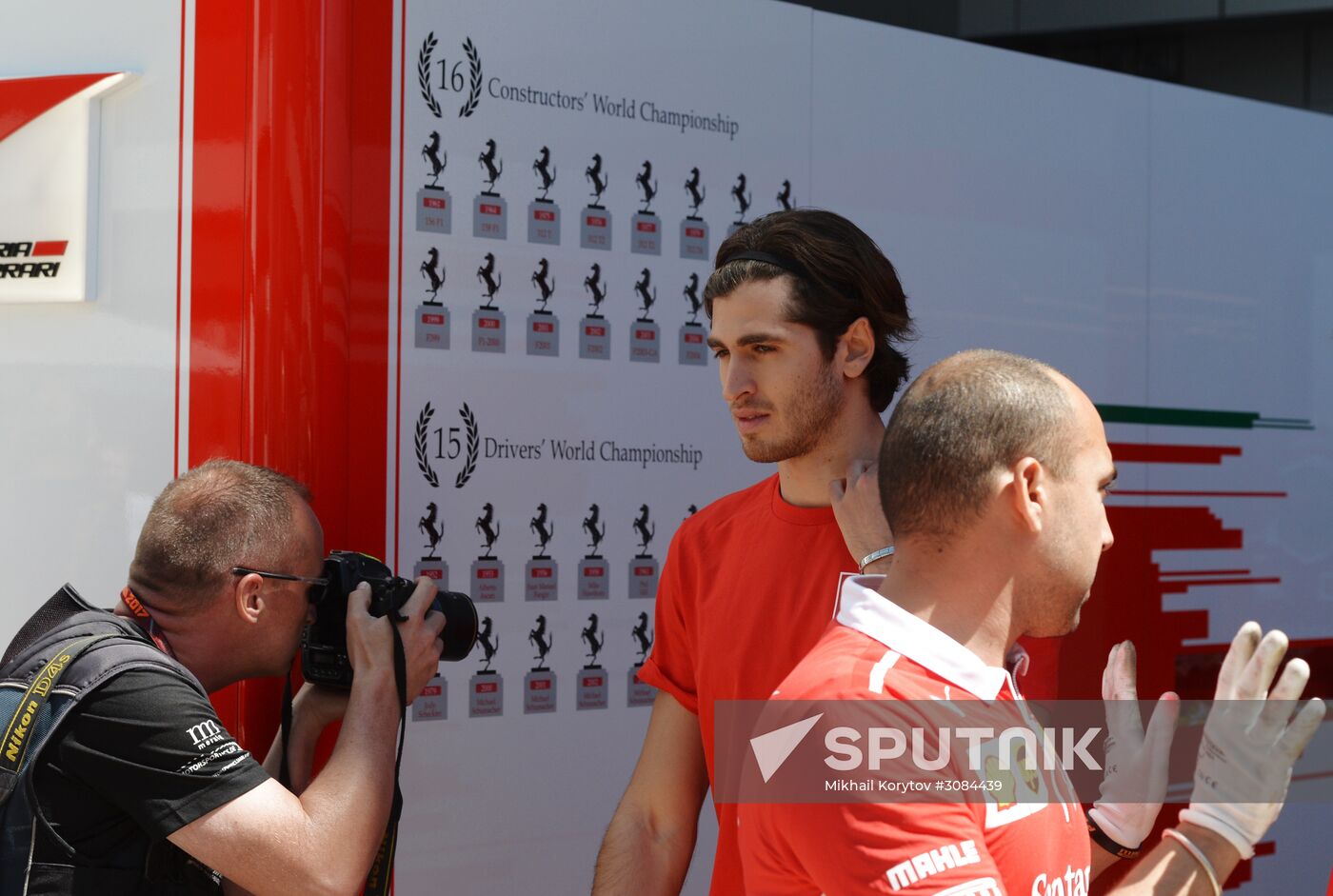 Preparations for Russian leg of Formula One World Championship circuit racing series