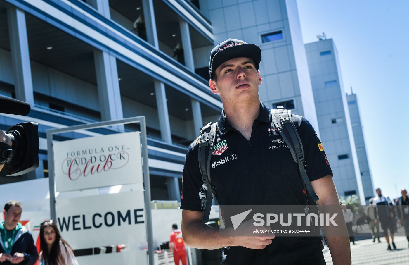 Preparations for Russian leg of Formula One World Championship circuit racing series