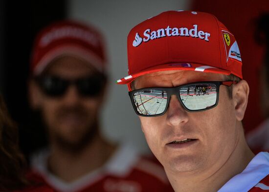 Preparations for Russian leg of Formula One World Championship circuit racing series