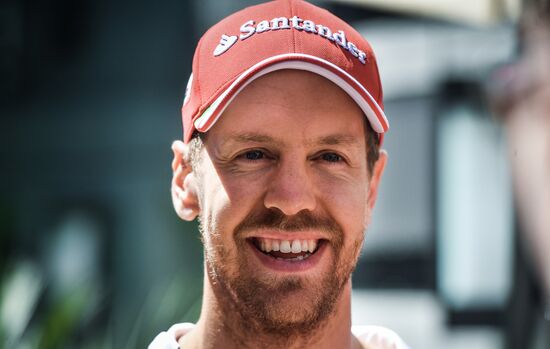 Preparations for Russian leg of Formula One World Championship circuit racing series