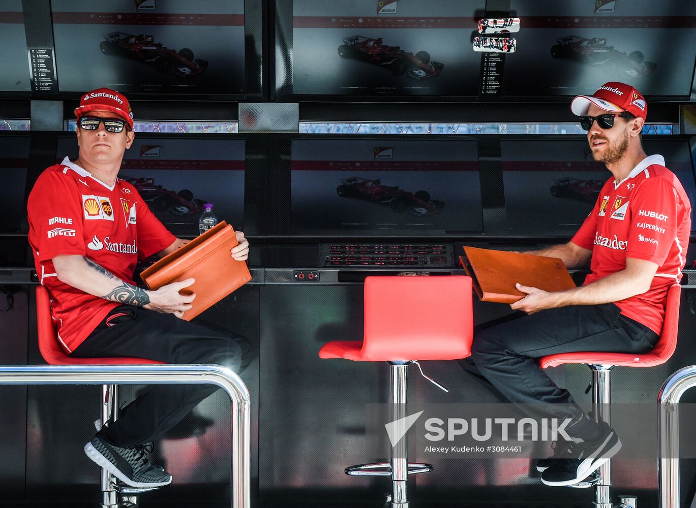 Preparations for Russian leg of Formula One World Championship circuit racing series