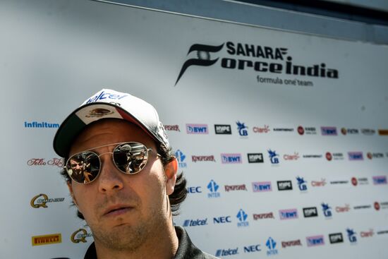 Preparations for Russian leg of Formula One World Championship circuit racing series