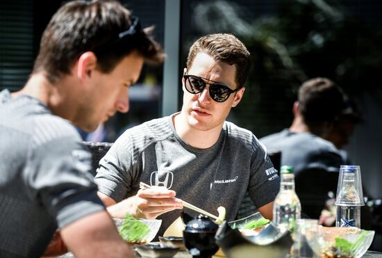 Preparations for Russian leg of Formula One World Championship circuit racing series