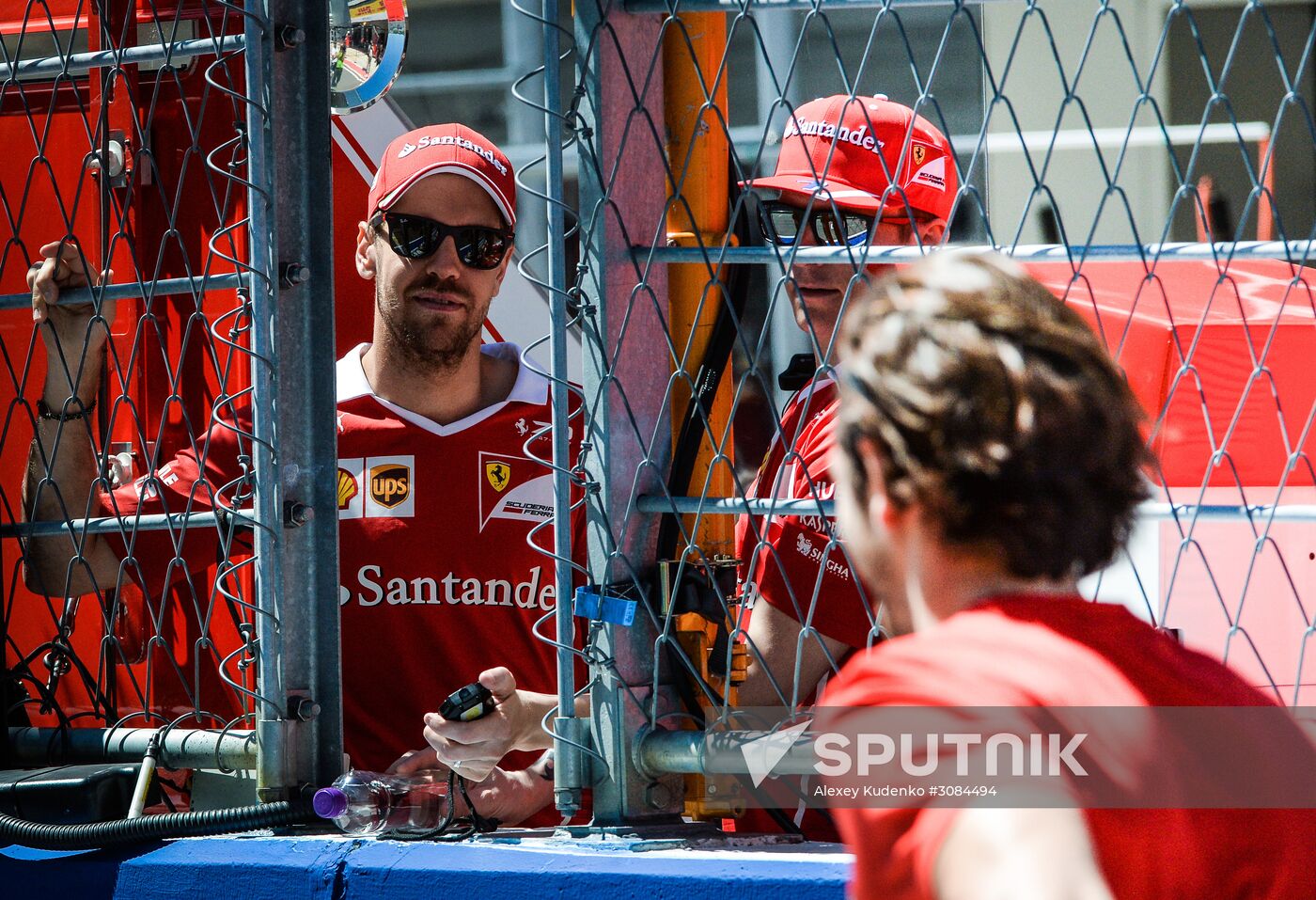 Preparations for Russian leg of Formula One World Championship circuit racing series