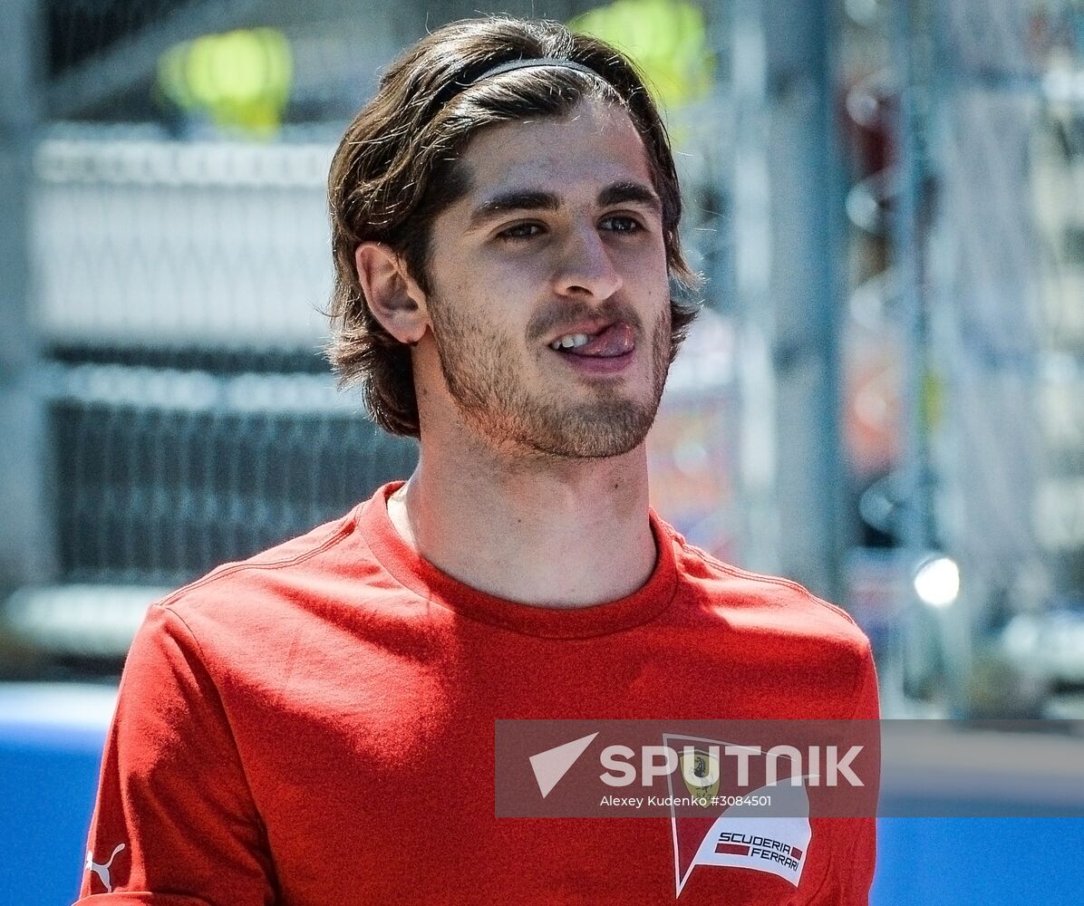 Preparations for Russian leg of Formula One World Championship circuit racing series