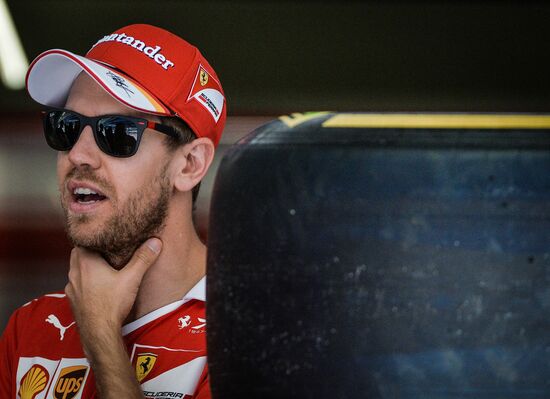 Preparations for Russian leg of Formula One World Championship circuit racing series