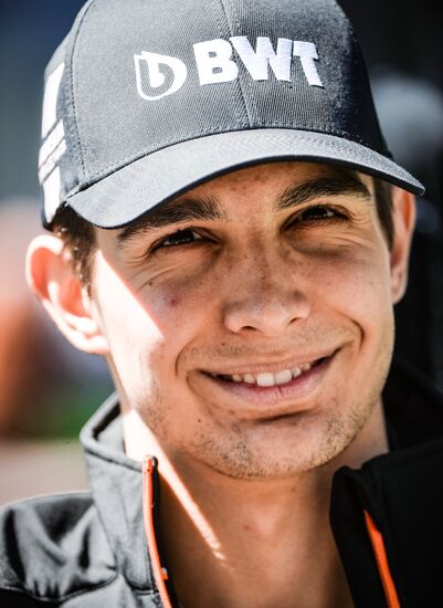 Preparations for Russian leg of Formula One World Championship circuit racing series