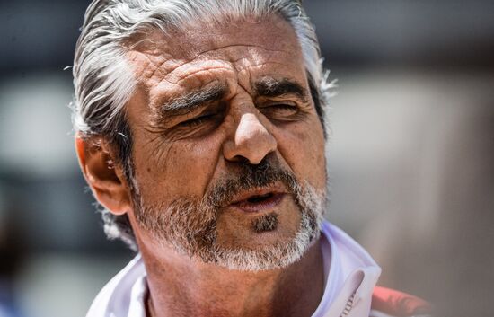 Preparations for Russian leg of Formula One World Championship circuit racing series