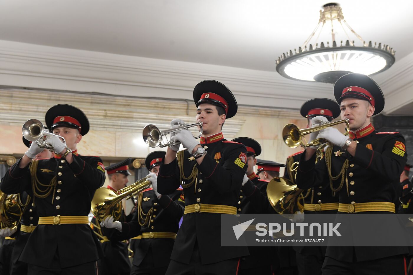 Concert by cadets of Moscow Military Music School