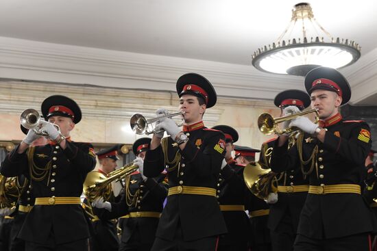 Concert by cadets of Moscow Military Music School