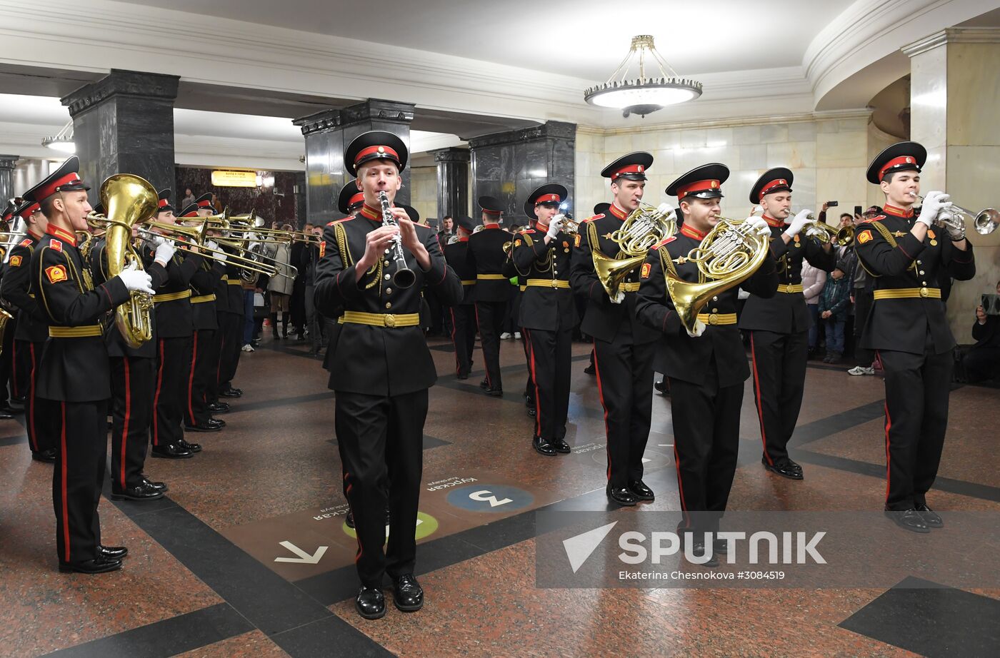 Concert by cadets of Moscow Military Music School