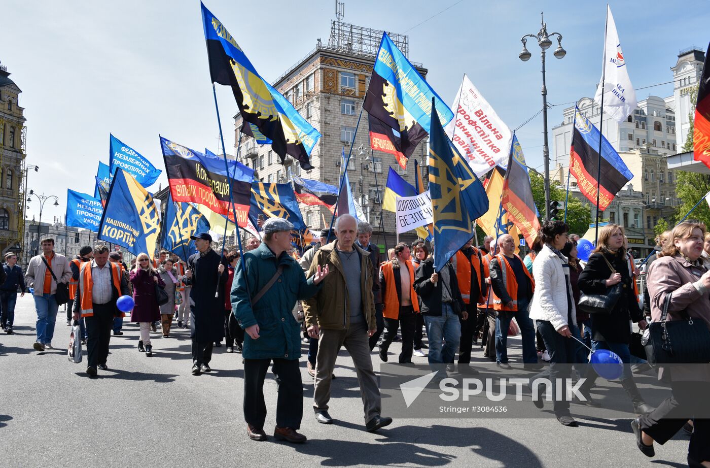 Protest in Kiev against adoption of new Labor Code