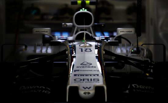 Preparations for Russian leg of Formula One World Championship circuit racing series