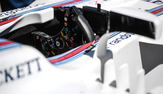 Preparations for Russian leg of Formula One World Championship circuit racing series