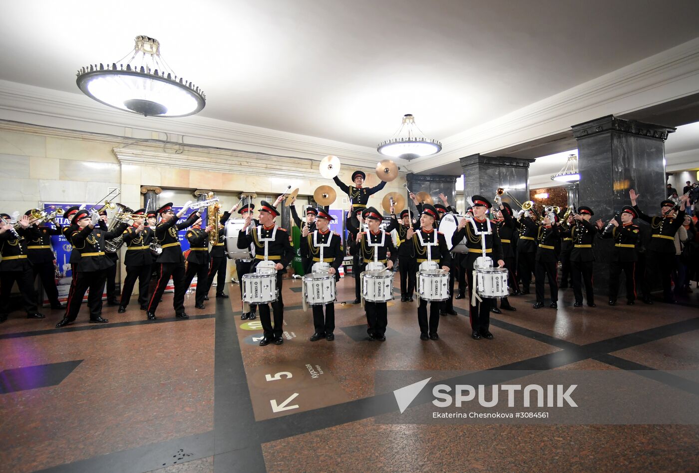 Concert by cadets of Moscow Military Music School