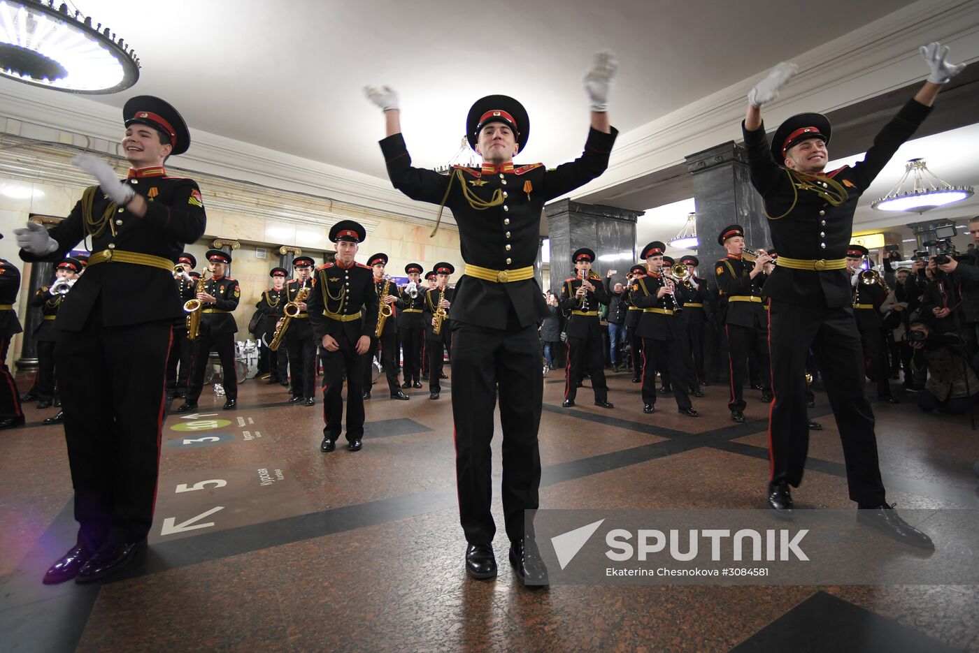 Concert by cadets of Moscow Military Music School