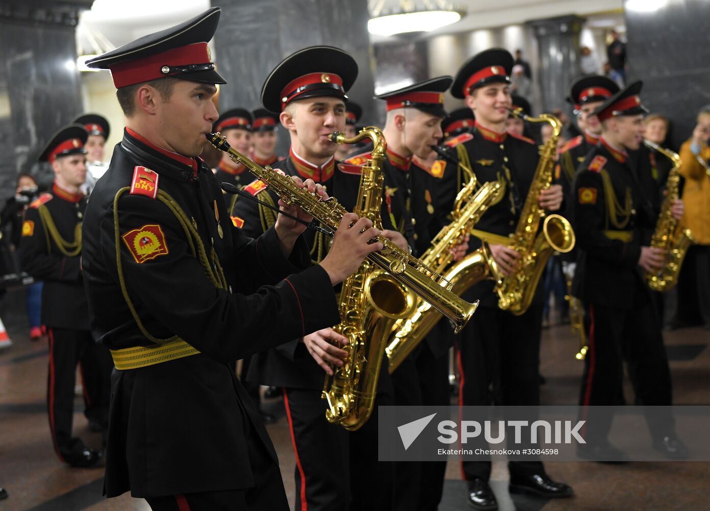 Concert by cadets of Moscow Military Music School