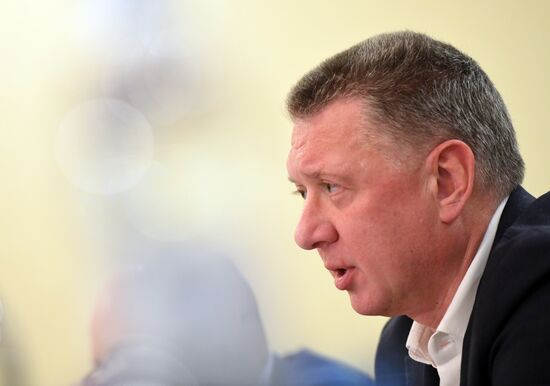 Press conference on outcome of meeting of Presidium of All-Russian Athletics Federation