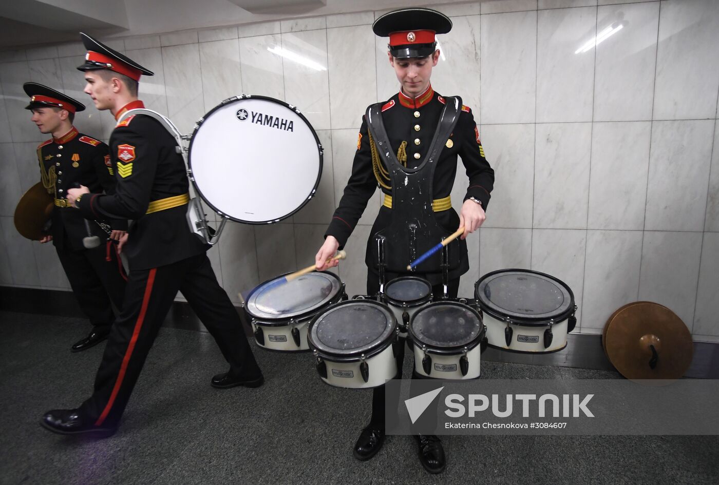 Concert by cadets of Moscow Military Music School