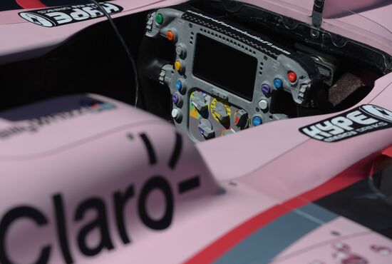 Preparations for Russian leg of Formula One World Championship circuit racing series