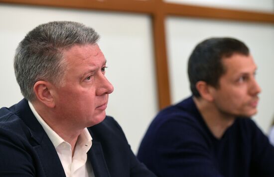 Press conference on outcome of meeting of Presidium of All-Russian Athletics Federation