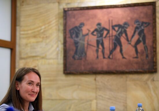 Press conference on outcome of meeting of Presidium of All-Russian Athletics Federation