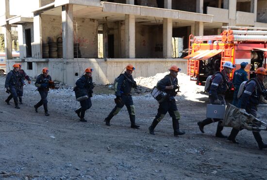 MES training in Donetsk