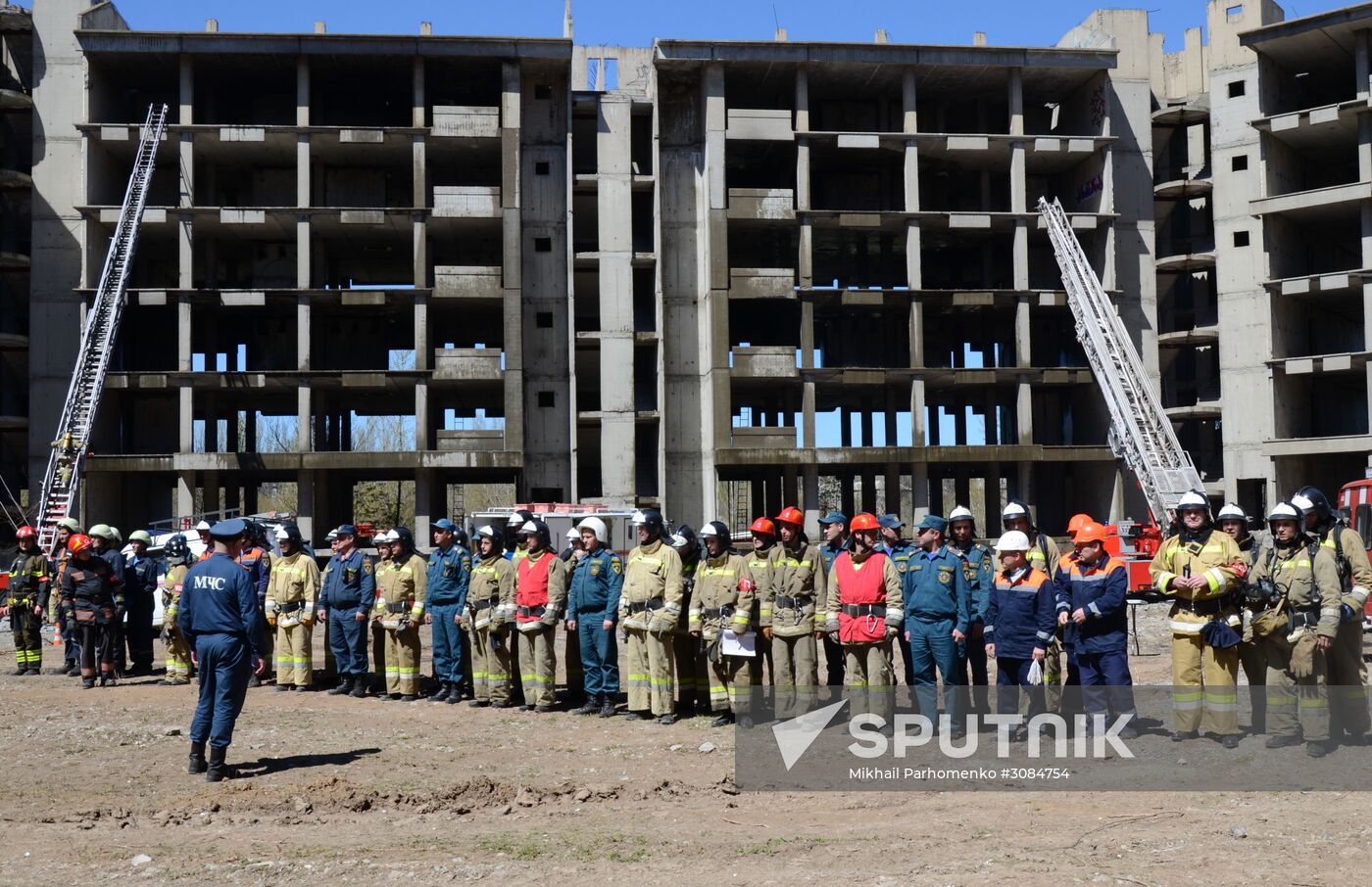 MES training in Donetsk