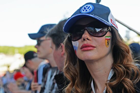 Preparations for Russian stage of Formula 1