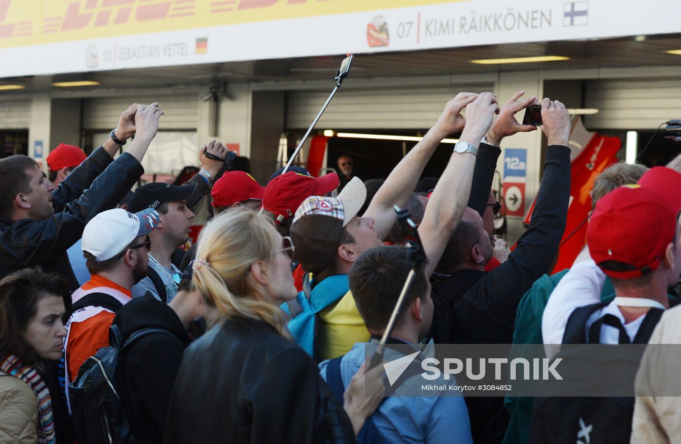Preparations for Russian stage of F1 World Racing Championship