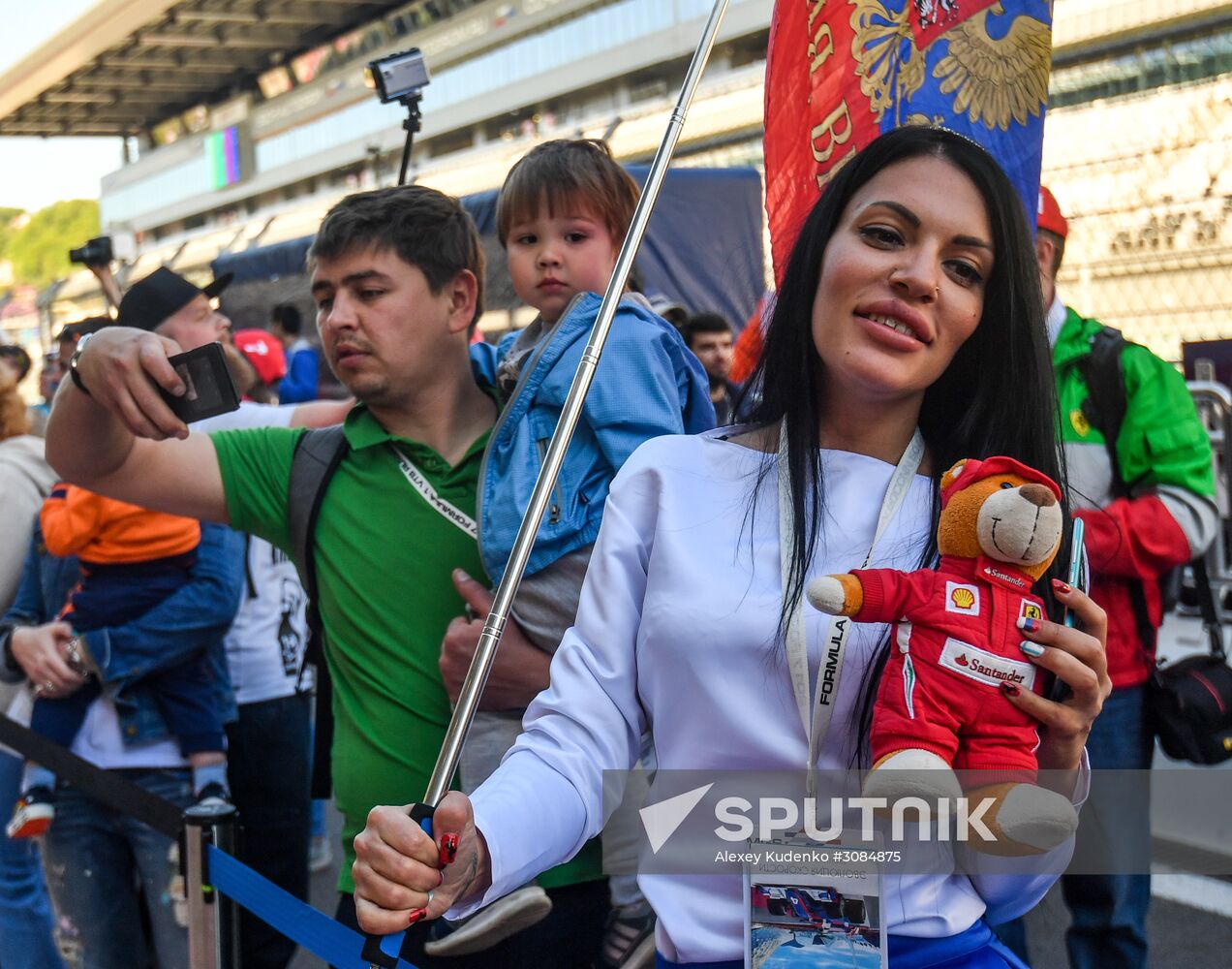 Preparations for Russian stage of F1 World Racing Championship