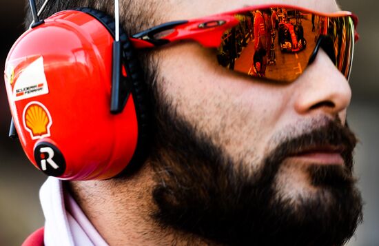 Preparations for Russian stage of F1 World Racing Championship