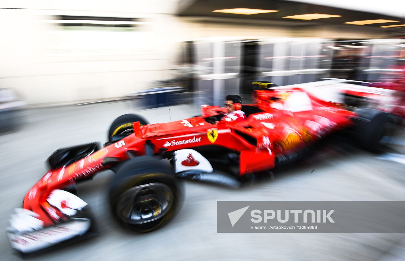 Preparations for Russian stage of F1 World Racing Championship