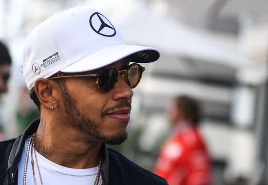 Preparations for Russian round of FIA Formula One World Championship