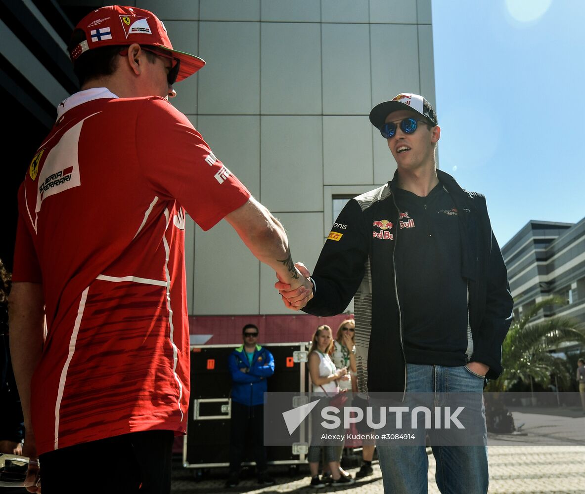 Preparations for Russian stage of F1 World Racing Championship