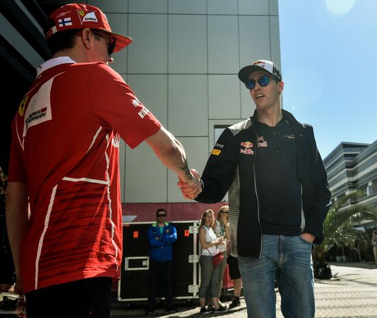 Preparations for Russian stage of F1 World Racing Championship